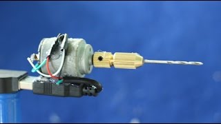 Как сделать USB сверлильный станок