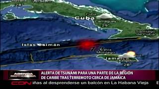 Un fuerte terremoto de 7,7 se registra entre Jamaica y Cuba