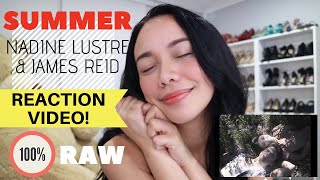Nadine Lustre & James Reid - “Summer“ (Official music video) Reaction !