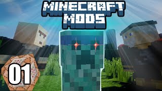 Minecraft Mods Indonesia - Bertemu Creeper Jogging! (1)