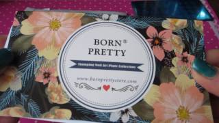 Пластины для стемпинга BORN-PRETTY и другие. Посылка с Али.