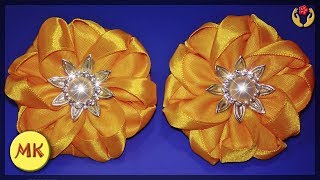 Резинки для волос "Летние", DIY, мастер-класс