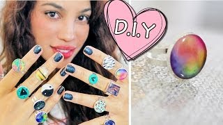 DIY GLUE RINGS?!