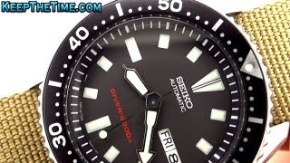Seiko SKX173 7S26 Scuba Divers 200m Automatic Watch 7S26