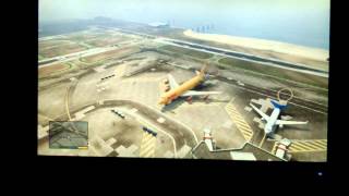GTA 5 - Как сесть на большой самолёт