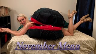 Vore Potluck - November Menu