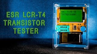 ESR тестер LCR T4 обзор и прошивка