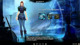 Guild Wars 2: Human Character Creation + Intro Cutscene