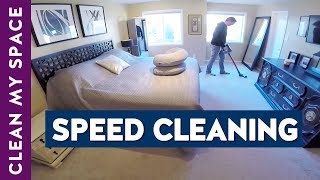 Clean My Entire House With Me | Power Hour Speed Cleaning