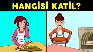Beyninizin Ne Kadar Genç ve Hızlı Olduğunu Test Eden 16 Bulmaca Sorusu ve Bilmeceler