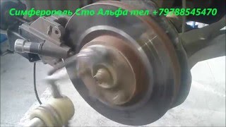 Проточка выравнивание дисков Lexus и Toyota без снятия с автомобиля +79788545470 Симферополь