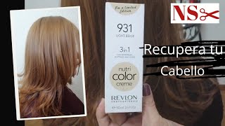Recupera tu cabello después del verano con crema Nutri Color de Revlon