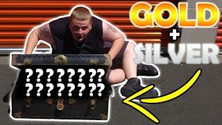 FOUND GOLD AND SILVER IN OLD TRUNK! I Bought An Abandoned Storage Unit! Storage Unit Finds!