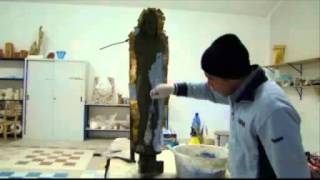 realizzare stampo gesso scultura arte