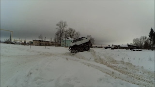 Вездеход на гусеницах из ВАЗ. Вездеход по снегу