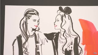 Modowe wyzwanie Minnie | Modowe ilustracje | Disney Channel Polska