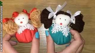 Куколки своими руками / Поделки из ткани