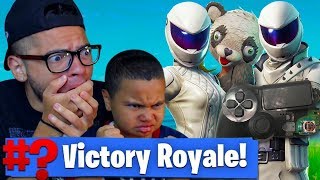 THIS MADE MY 9 YEAR OLD LITTLE BROTHER RAGE AND *DESTROY* HIS PS4 CONTROLLER FORTNITE: BATTLE ROYALE