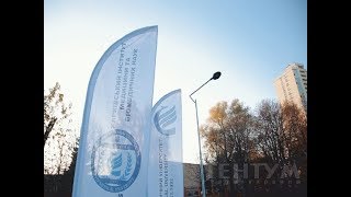 Мобильные флаги виндеры от Тентум. Переносные флагштоки с рекламными флагами 3м.
