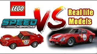 All Lego speed champions 2018 vs Real Life Models Side by Side