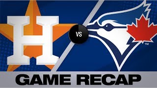 Verlander K's 14 in 3rd career no-hitter | Astros-Blue Jays Game Highlights 9/1/19