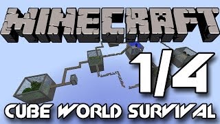 [ПРОХОЖДЕНИЕ КАРТЫ MORE CUBES SURVIVAL MAP]  ЧАСТЬ 1/4