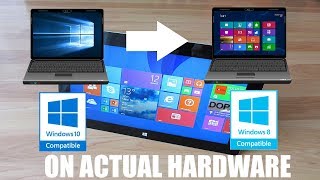 Downgrading from Windows 10 to Windows 8.1  (ACTUAL HARDWARE)