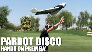 Parrot Disco - Hands On Preview | Flite Test