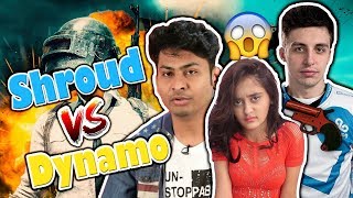 PUBG KA GOD || SHROUD VS DYNAMO || ROASTED BINDASS KAVYA