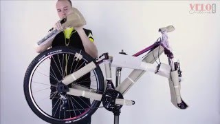 Как собрать велосипед из коробки?