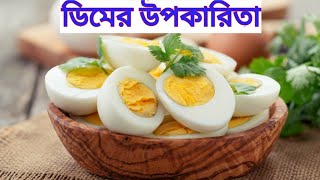 স্বাস্থ্য ও চুলের যত্নে প্রতিদিন ডিম খাওয়ার উপকারিতা না জানলে এক্ষুনি জেনে নিন।Dimer Upokarita|