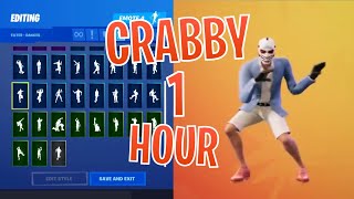 Fortnite Crab Rave Emote "Crabby" - 1 Hour