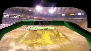 Monster Jam - Dennis Anderson Grave Digger Monster Truck Freestyle Drive (Multiple POV's)