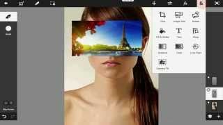 Adobe Photoshop Touch tutorial №9