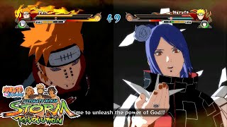 Naruto Shippuden Ultimate Ninja Storm REVOLUTION - Team Ultimate Jutsu - Pain and Konan Gameplay!