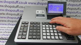 Casio SRS500 PCRT540 SRS820 Cash Register Instructions How To Program An PLU Product