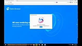Uninstall Baidu Browser on Windows 10