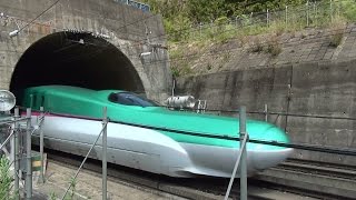 東北新幹線 迫力の高速通過映像集 トンネル出口編 Ver.2 Shinkansen passing