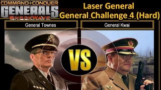 C&C ShockWave 1.2 Generals Challenge : USA Laser vs China Tank (HARD)