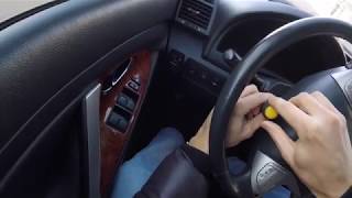 КАК СНЯТЬ РУЛЬ на ТОЙОТА