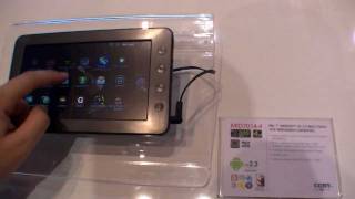 Coby MID 7014-4 Tablet Hands On (English)