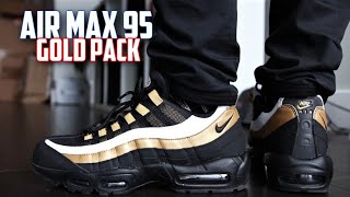 Nike Air Max 95 OG Gold REVIEW and On-Feet | SneakerTalk365