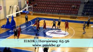 PAOK PANIONIOS: 65-56 HICHLIGHTS