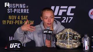 UFC 217: Rose Namajunas Post-Fight Press Conference
