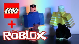 ROBLOX ROBLOXIAN Action Figure made with LEGO - How to Make a ROBLOXIAN