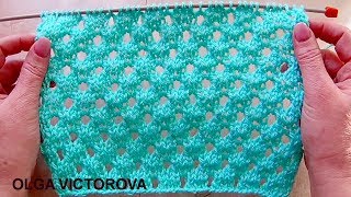 Ажурный узор Вязание спицами 325