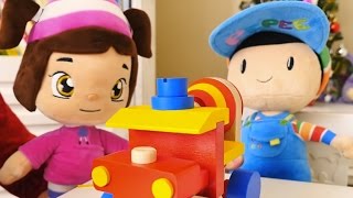 Çizgi film -  Pepee ve Leli Beton kamyonu Yap Boz Oyuncak topluyor