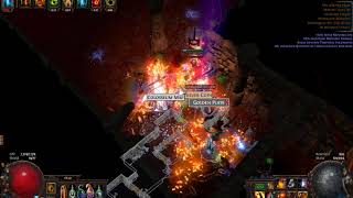 Uber Atziri with molten strike/flicker strike scion