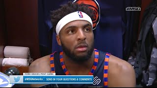 Mitchell Robinson: It's a Great Honor to Set New Rookie Records | New York Knicks Post Game