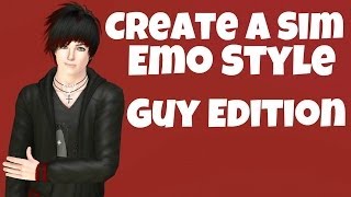 The Sims 3 : Create A Sim - Emo Style - Guy Edition (Requested)